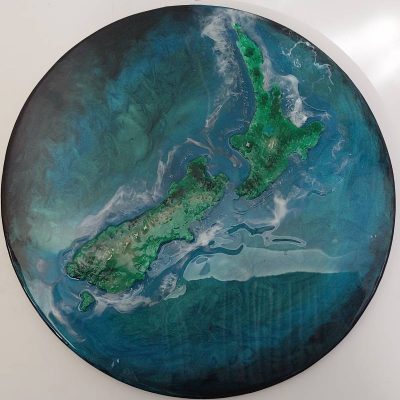 New Zealand Resin Map