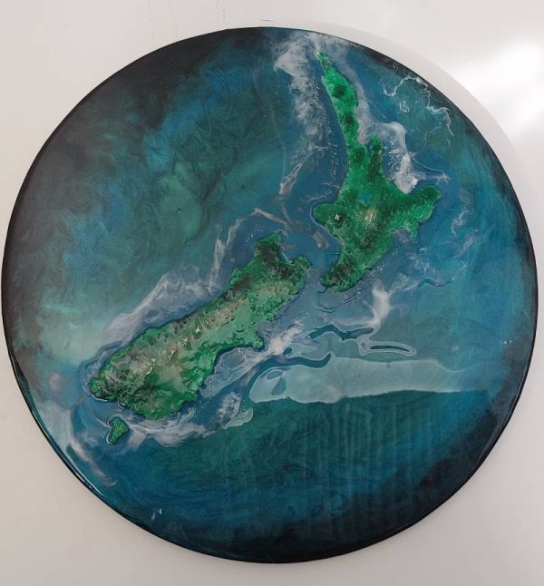 New Zealand Resin Map