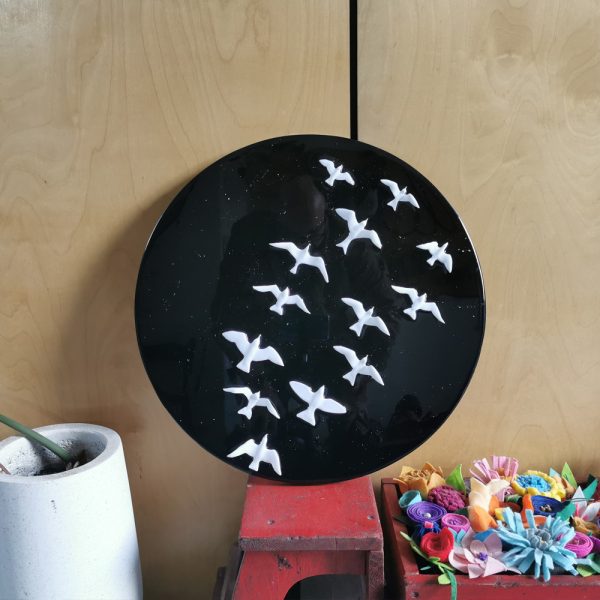 3d wall art birds flying